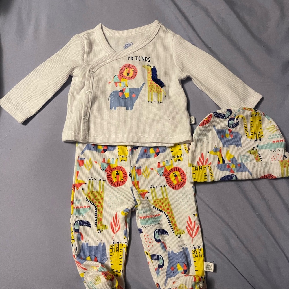 Carter's Baby Animal Print Outfit Set - Picture 1 of 2